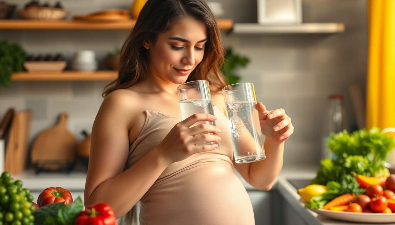 L'importance de l'hydratation durant la grossesse