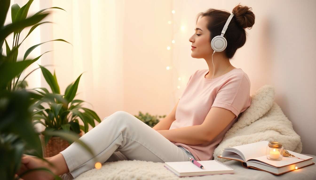 Musicothérapie et gestion du stress : créer sa playlist relaxante
