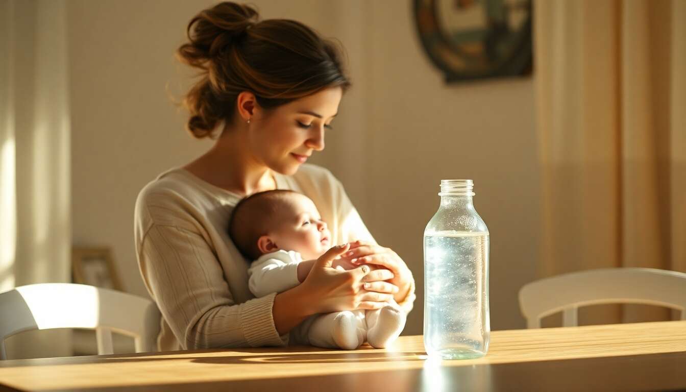 Choisir la bonne eau pour l'allaitement