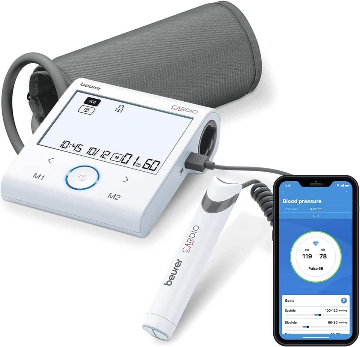 Test du Beurer BM 96 : tensiomètre et ECG fiables