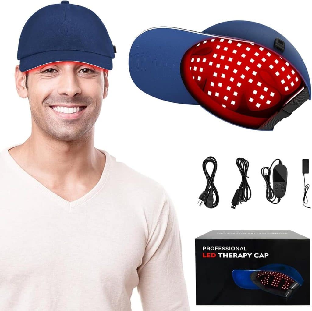 Test du chapeau de luminothérapie Lonlike : lumière rouge et infrarouge en action