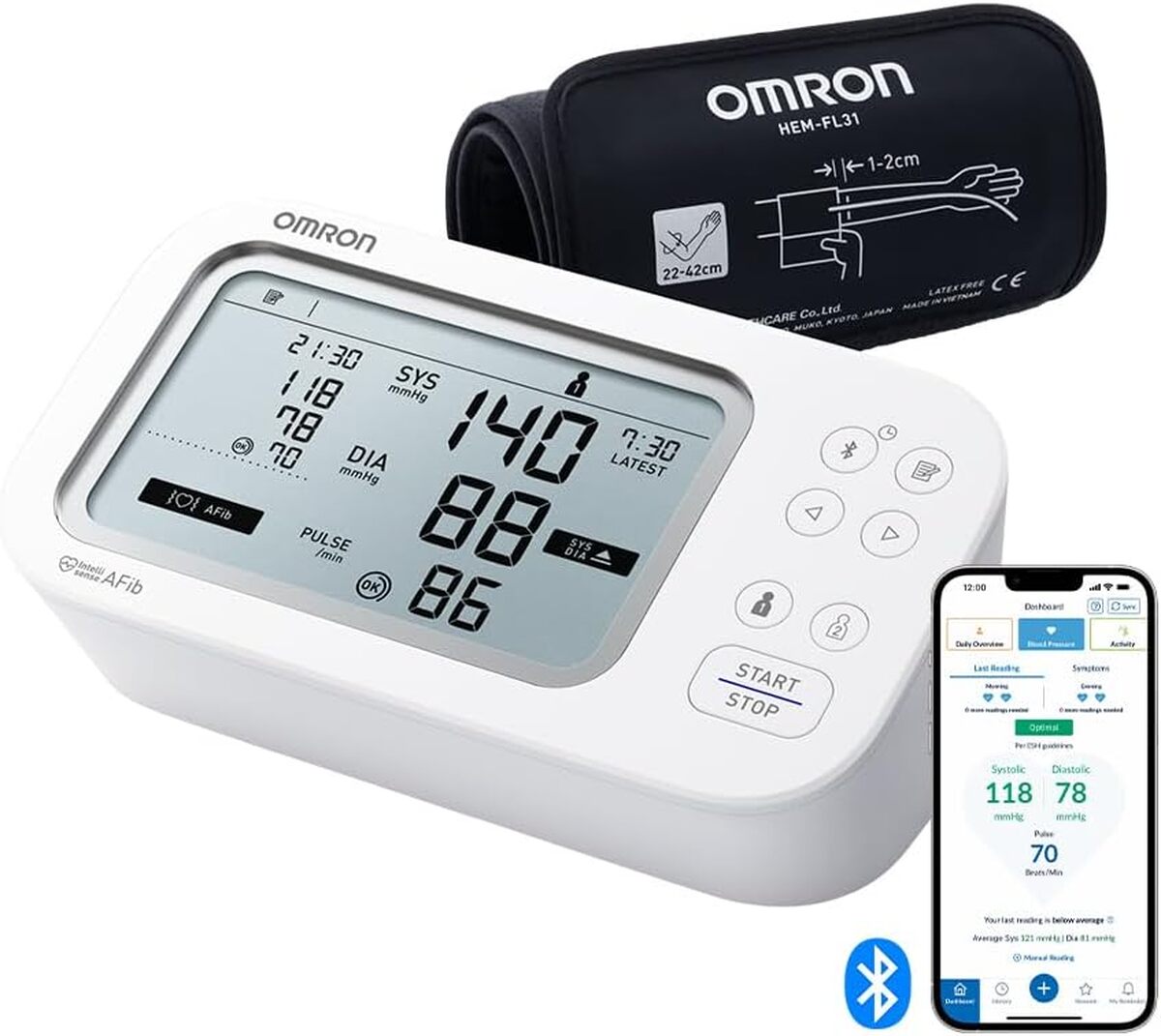 Test du tensiomètre Omron X7 Smart AFib : précision et innovation