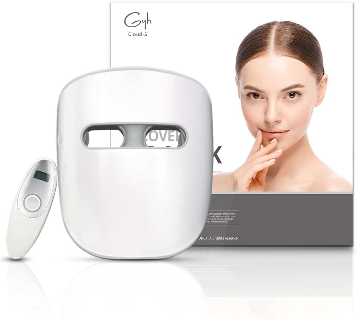 Test masque led visage GYH : anti-âge et anti-rides en lumière