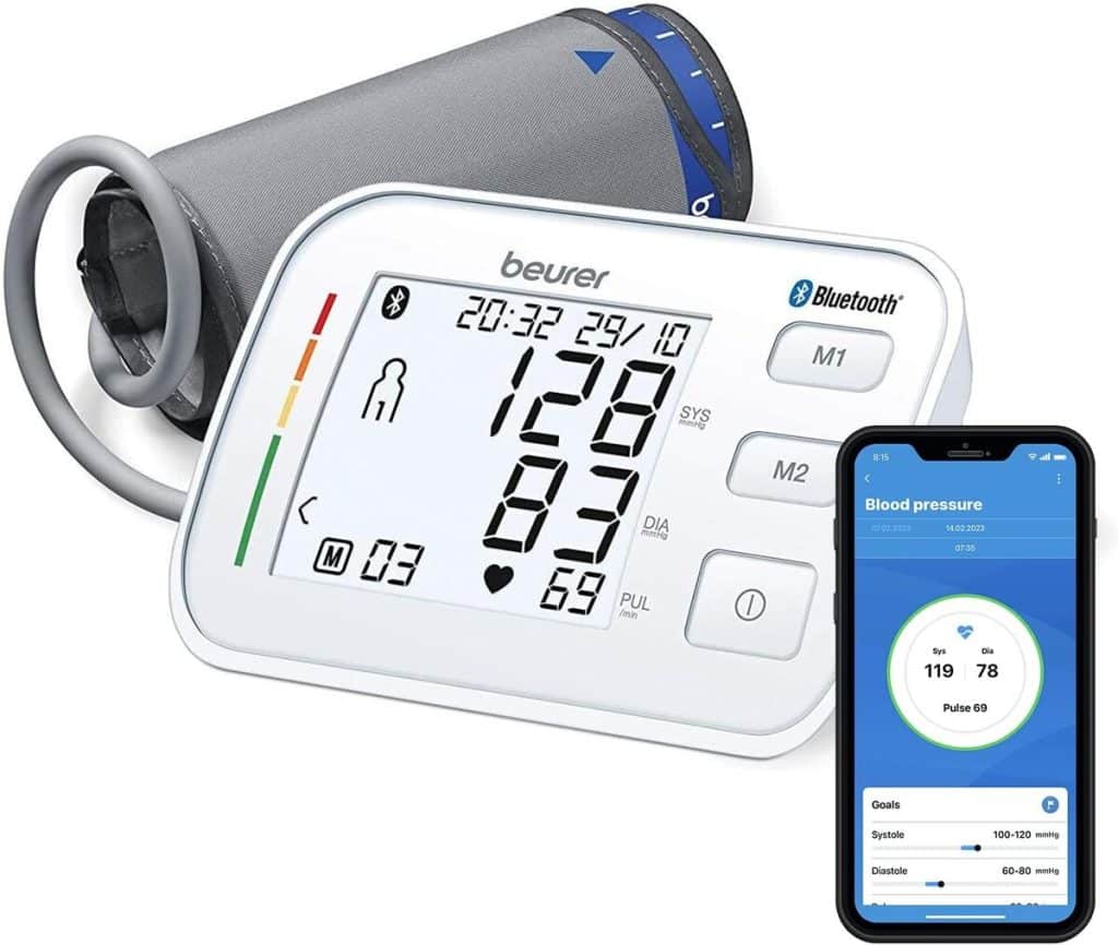 Test du tensiomètre Beurer BM 57 avec connexion Bluetooth