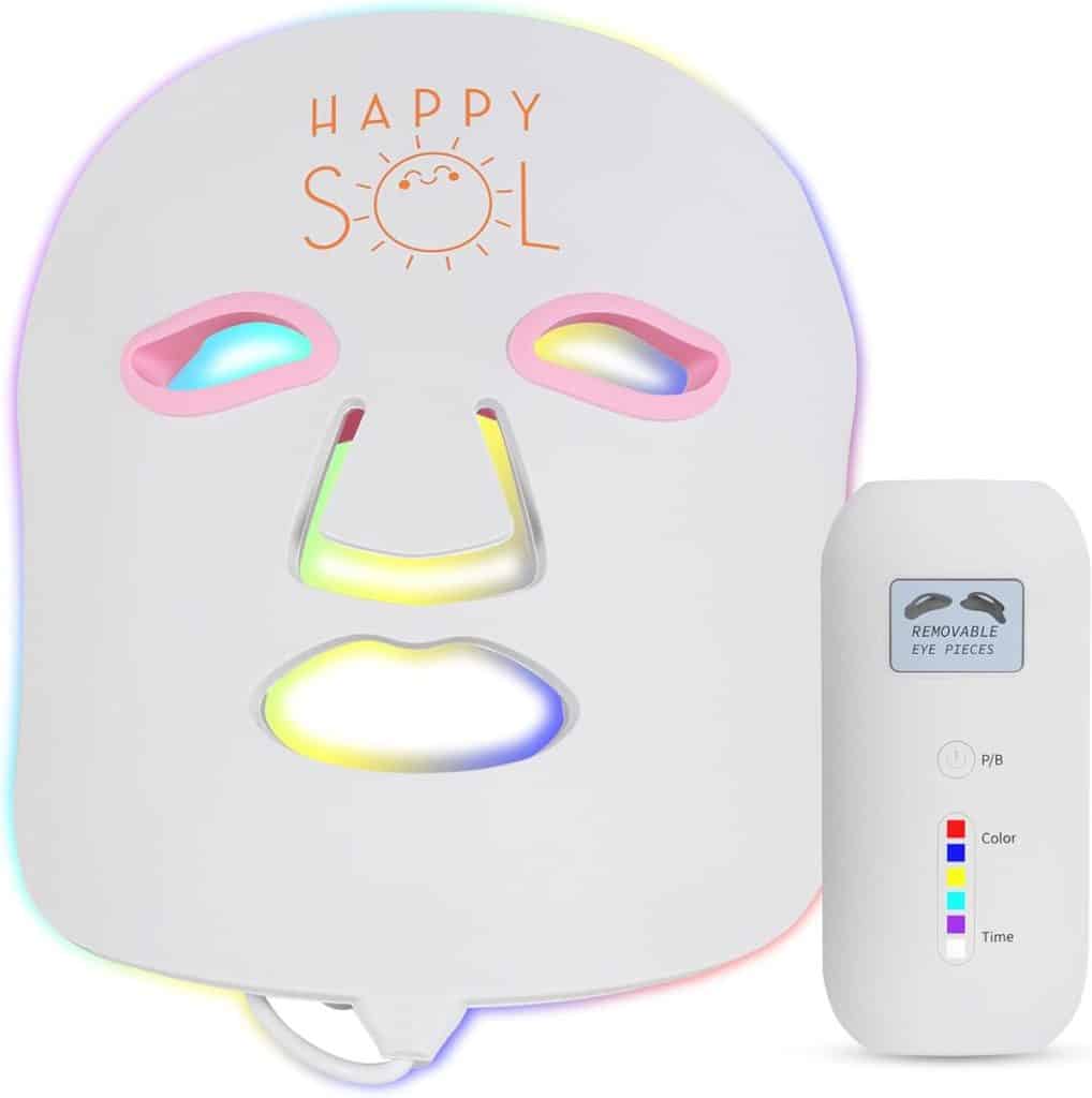 Test : happy Sol masque de luminothérapie 7 couleurs