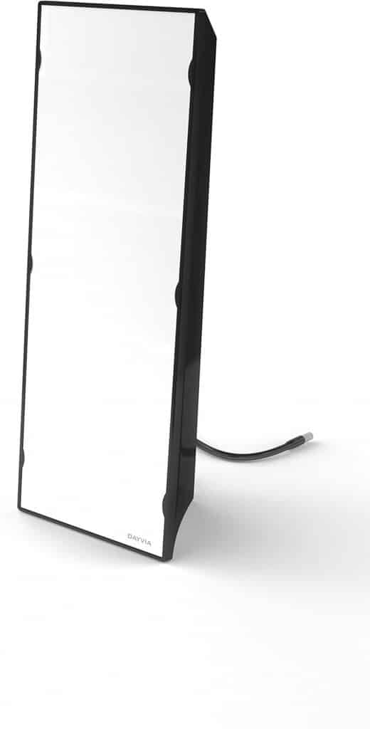 Test de la lampe de luminothérapie LED Dayvia Slimstyle noire