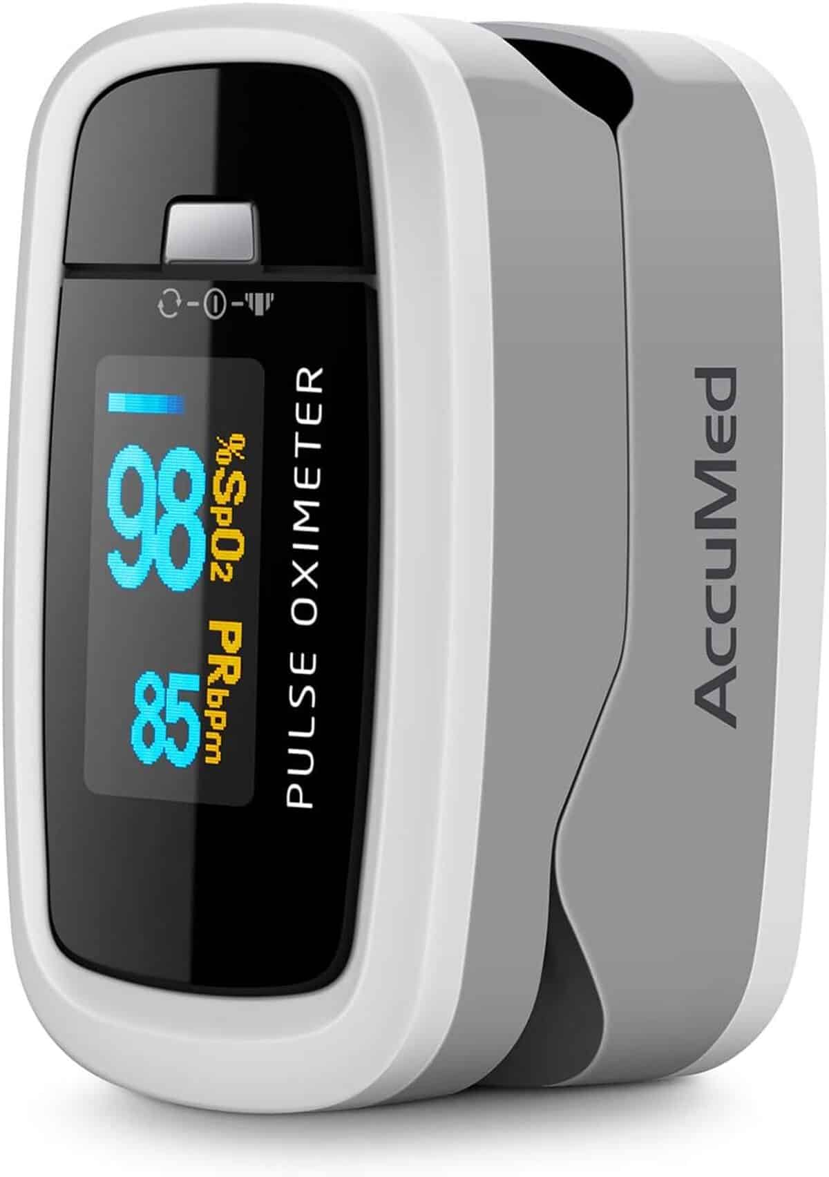 Test de l'oxymètre AccuMed CMS-50D1 : efficacité et praticité