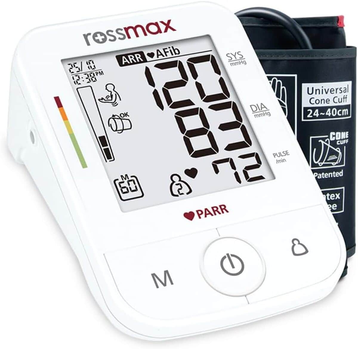 Test du tensiomètre automatique Rossmax Parr