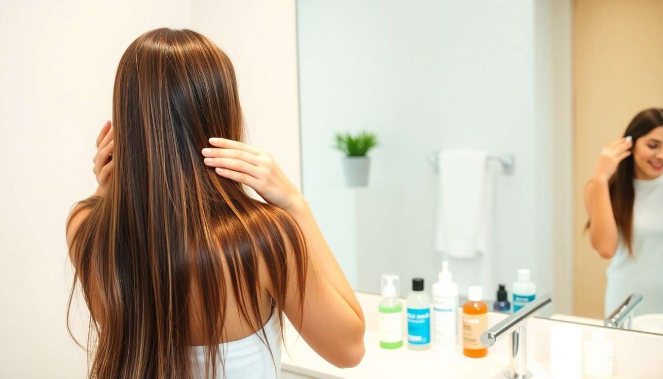 Soin efficace pour cheveux gras : astuces et conseils