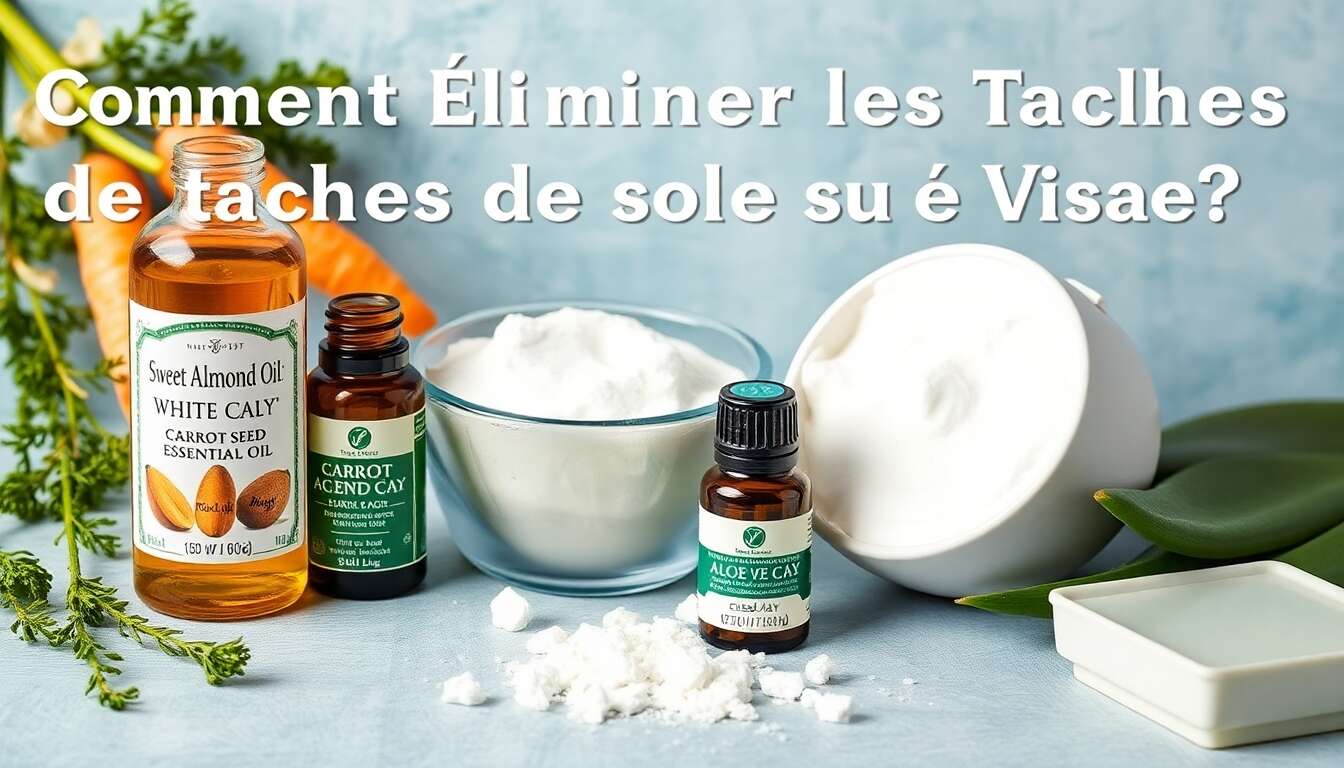 Comment Éliminer les Taches de Soleil sur le Visage ?