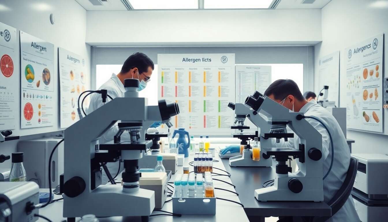 Identifier les classes d'allergènes