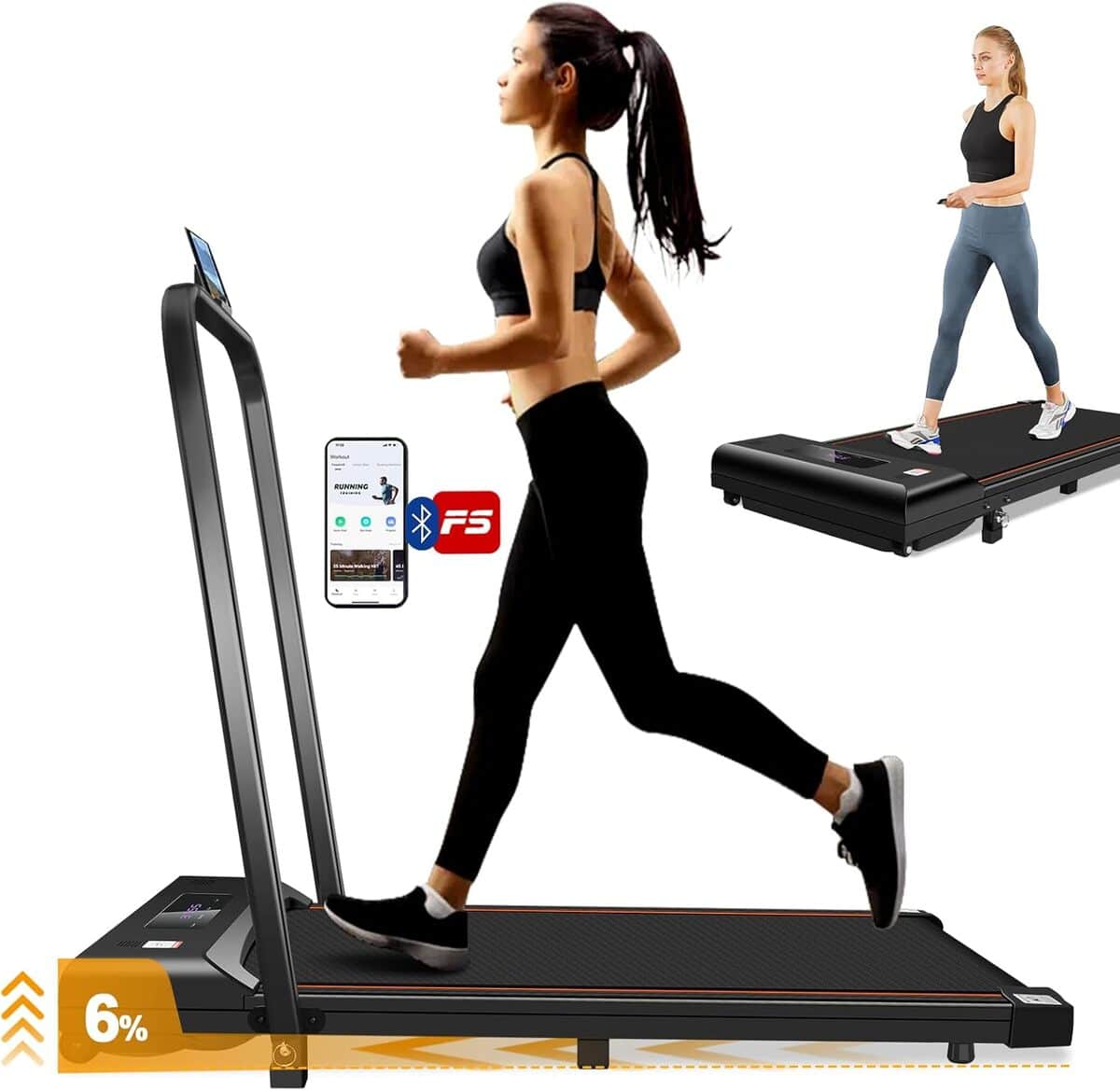 Test : tapis de course pliable 3CV avec bluetooth et LED