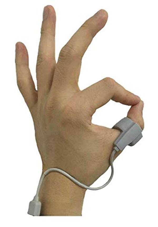 Wearpulse Sleep SPO2 Capteur d'anneau O2 pour CheckmeO2 Max, Visual Oxy, Oxiband et SleepU