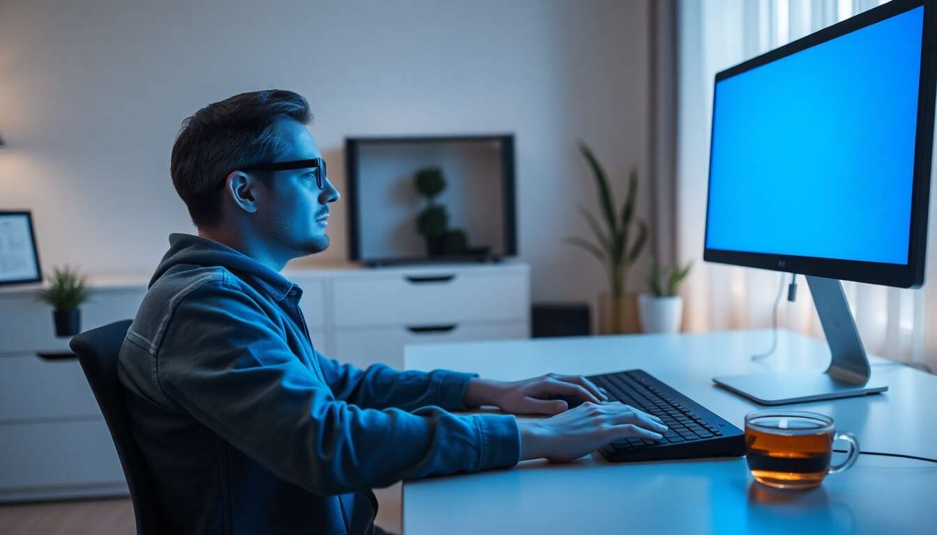 Comprendre la lumi&egrave;re bleue et ses effets sur les yeux