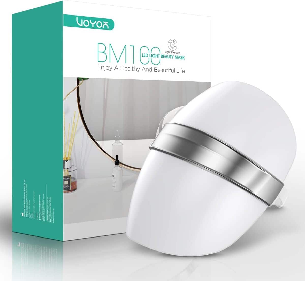 Test du masque LED de VOYOR BM100 : soin de la peau efficace et high-tech
