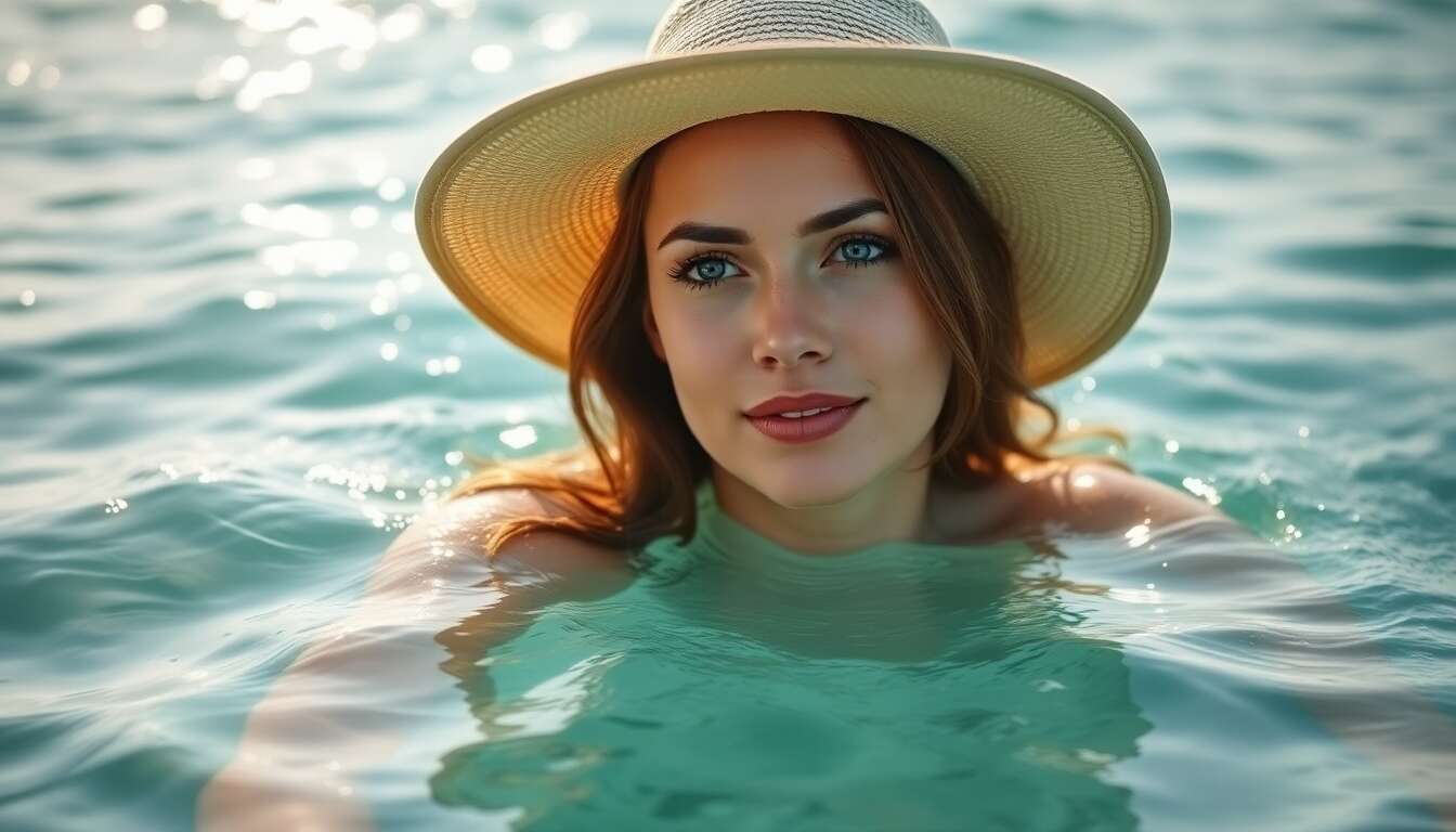 Protéger ses cheveux pendant la baignade Protéger ses cheveux pendant la baignade