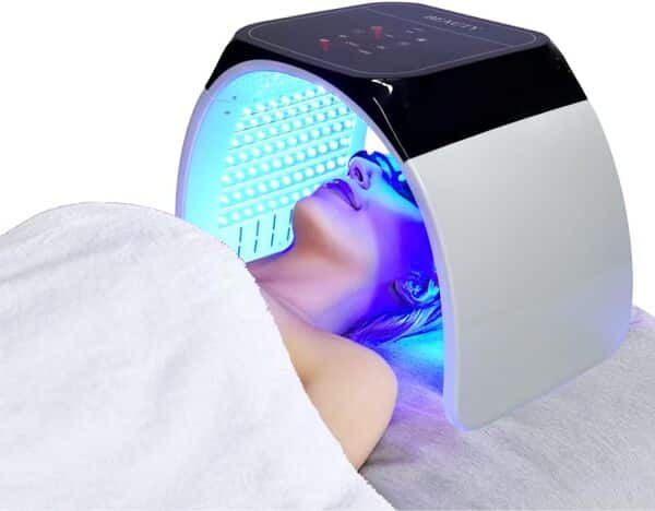 Masque facial LED Lumière 7 en 1 Couleur SPA Soin du Visage Équipement Lumière LED Soin du Visage Corps Beauté Machine pour les Soins de la Peau à Domicile