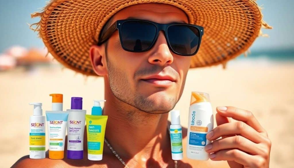 Protection solaire adaptée pour homme : trouvez votre soin idéal