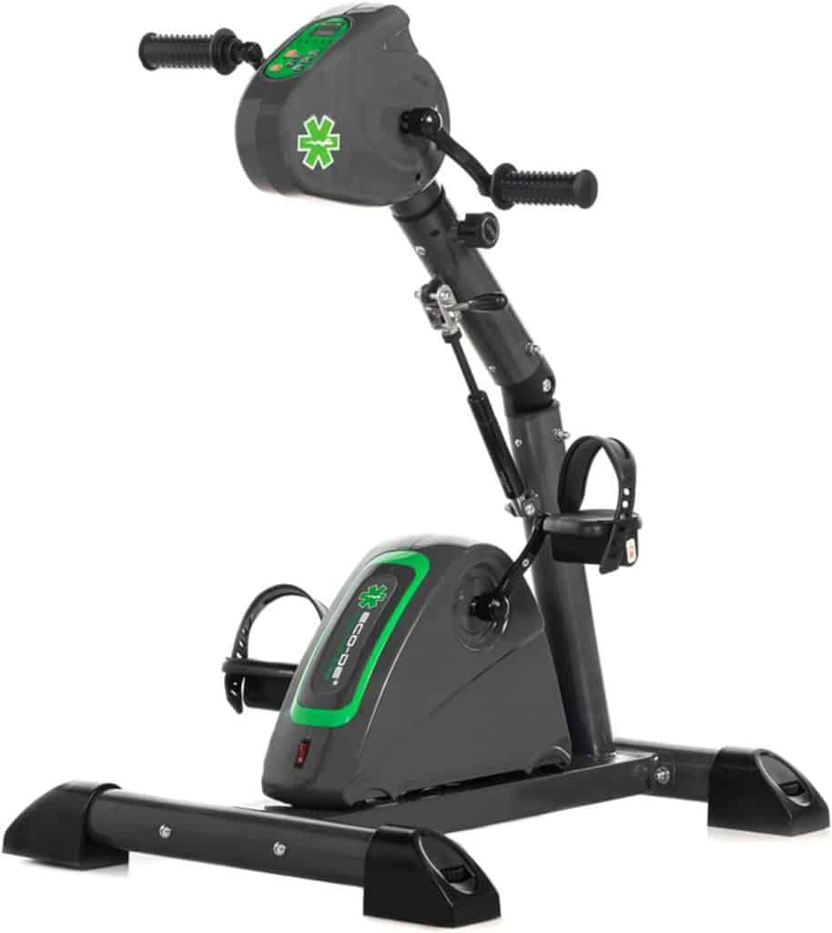 Test du vélo électrique ECODE® : pédalier multifonction pour bras et jambes, 12 vitesses