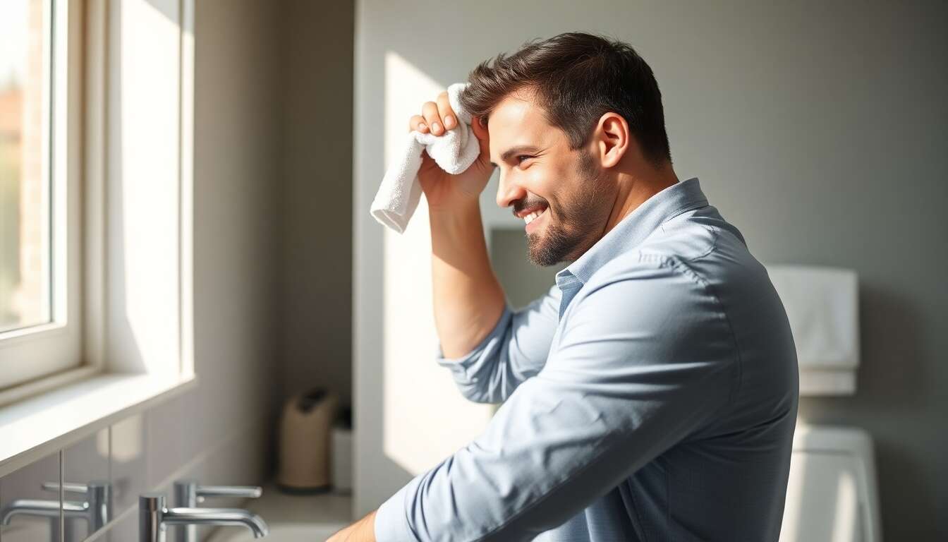 Votre défense contre la transpiration : conseils pour hommes