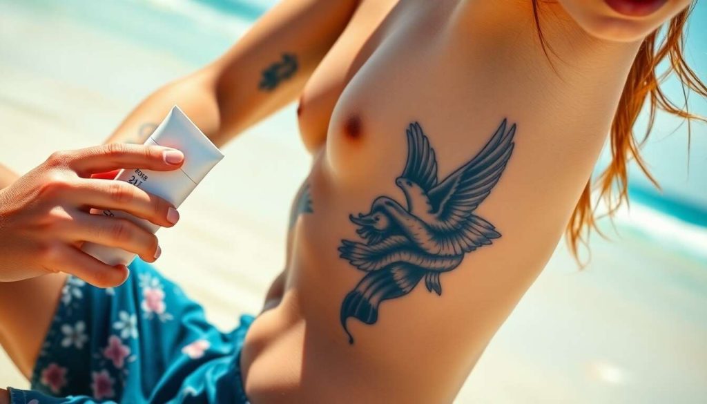 Comment bien protéger son tatouage du soleil ?