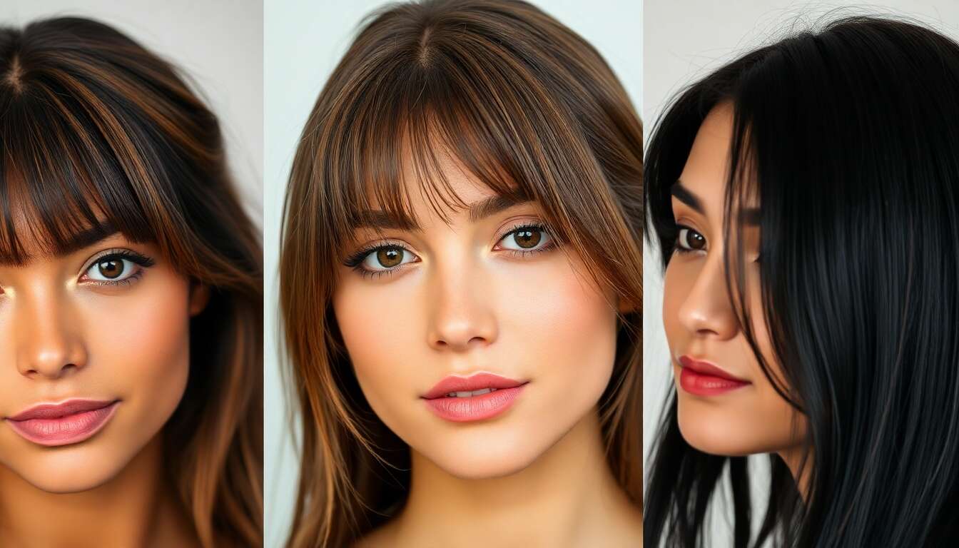 La tendance des franges droites et effil&eacute;es