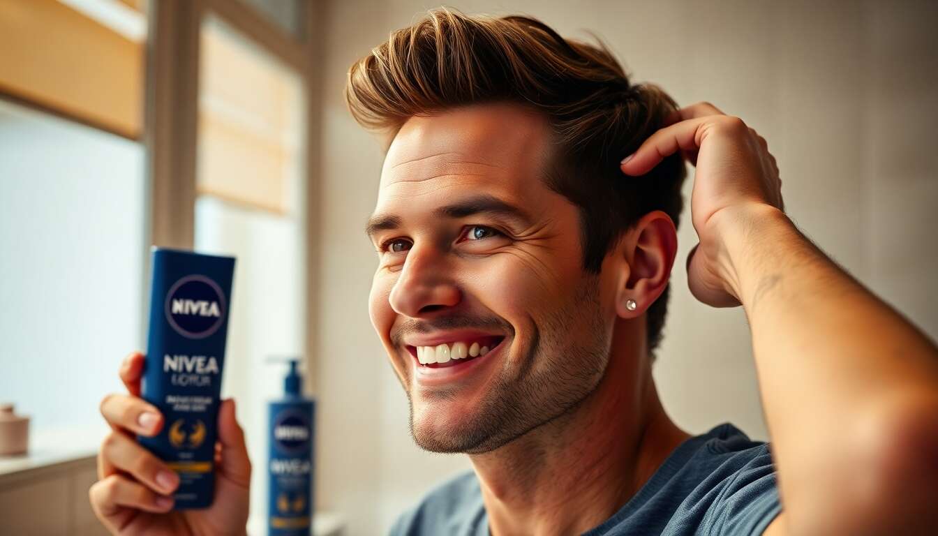Conseils pour cheveux hommes : astuces Nivea