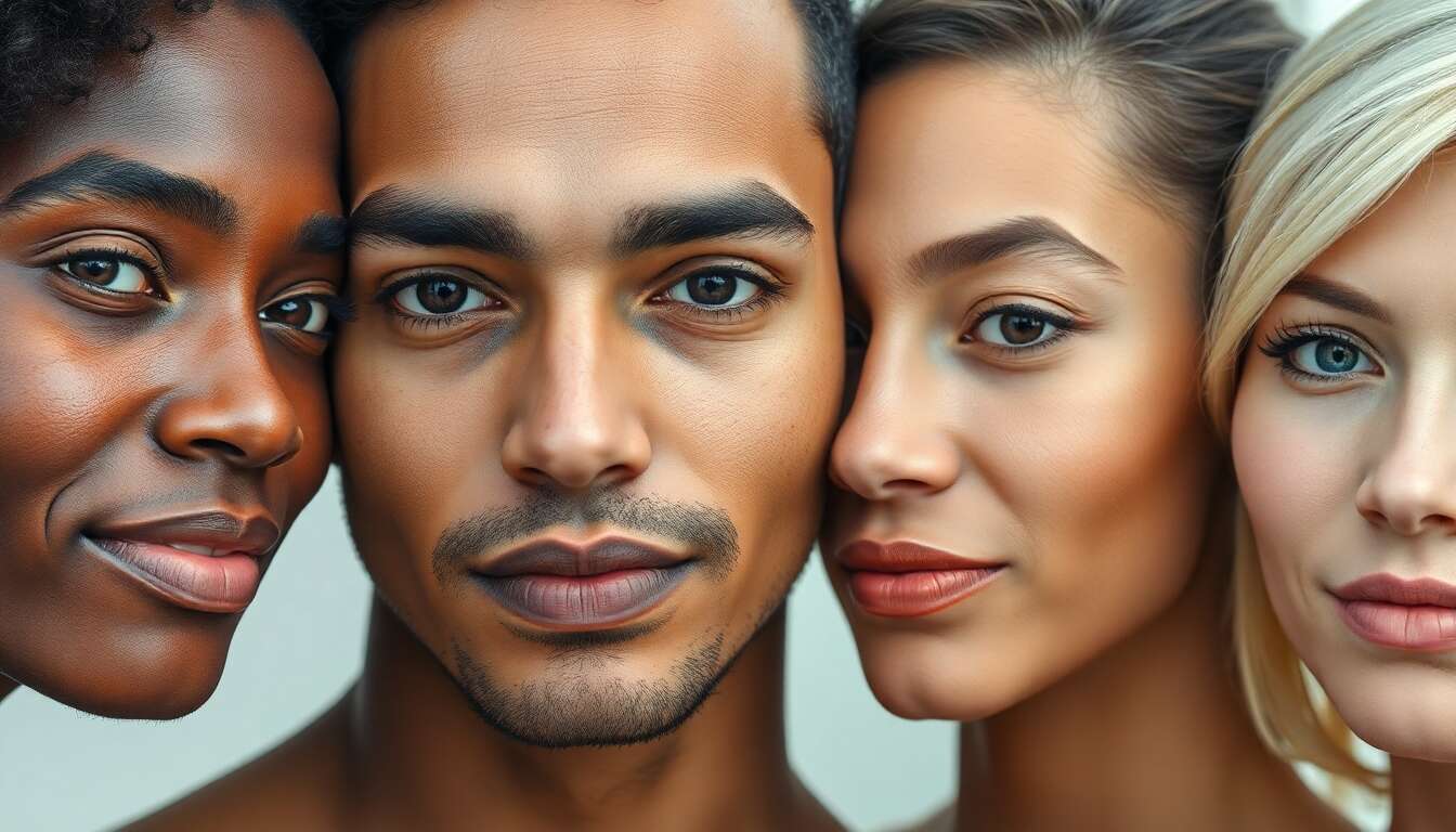 Les cinq types de peau et leurs caractéristiques Les cinq types de peau et leurs caractéristiques