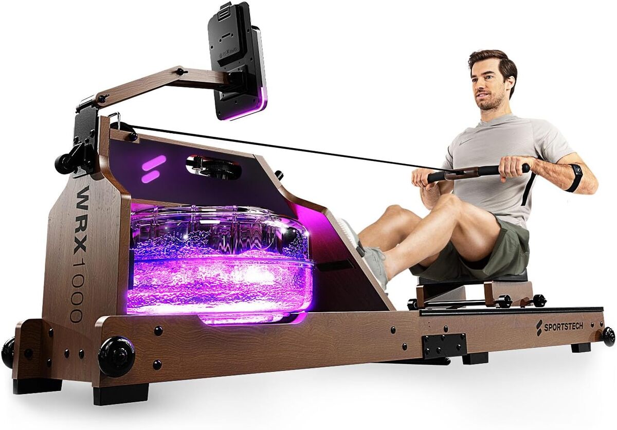 Test du rameur en bois Sportstech WRX1000 : performance et design