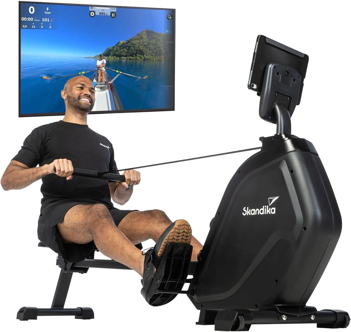 Test du rameur pliable Skandika Munin : performance magnétique