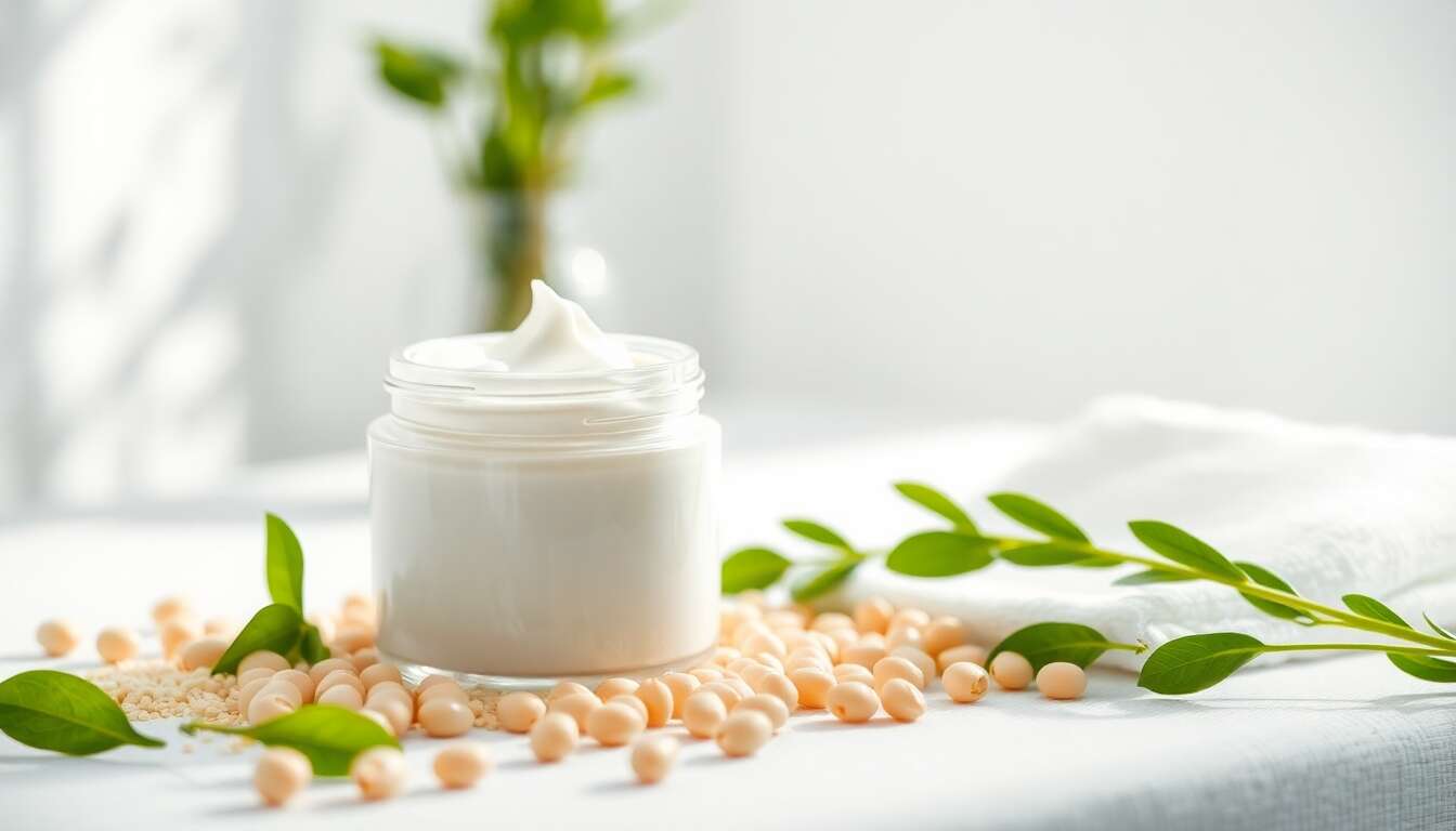 Le r&ocirc;le nourrissant du soja pour la peau