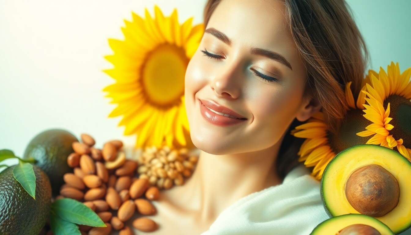 Les bienfaits antioxydants de la vitamine e pour la peau