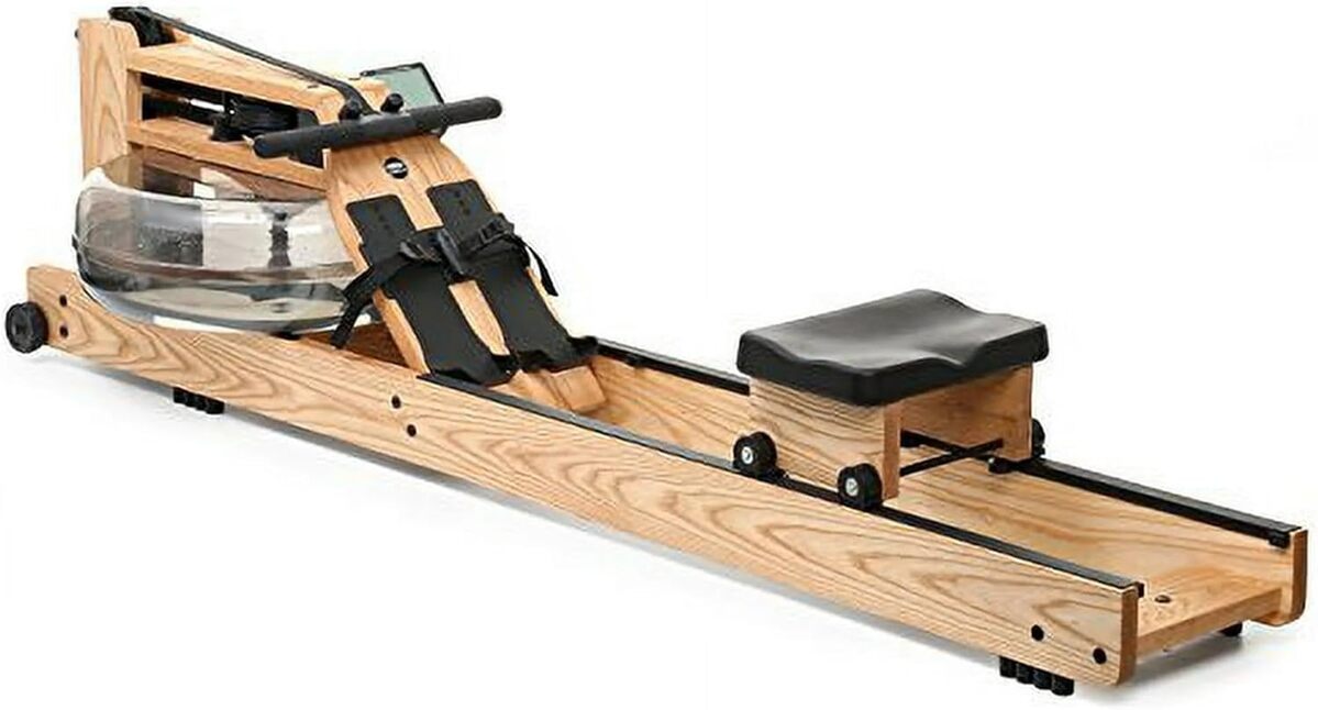 Test du rameur WaterRower Frêne avec moniteur S4