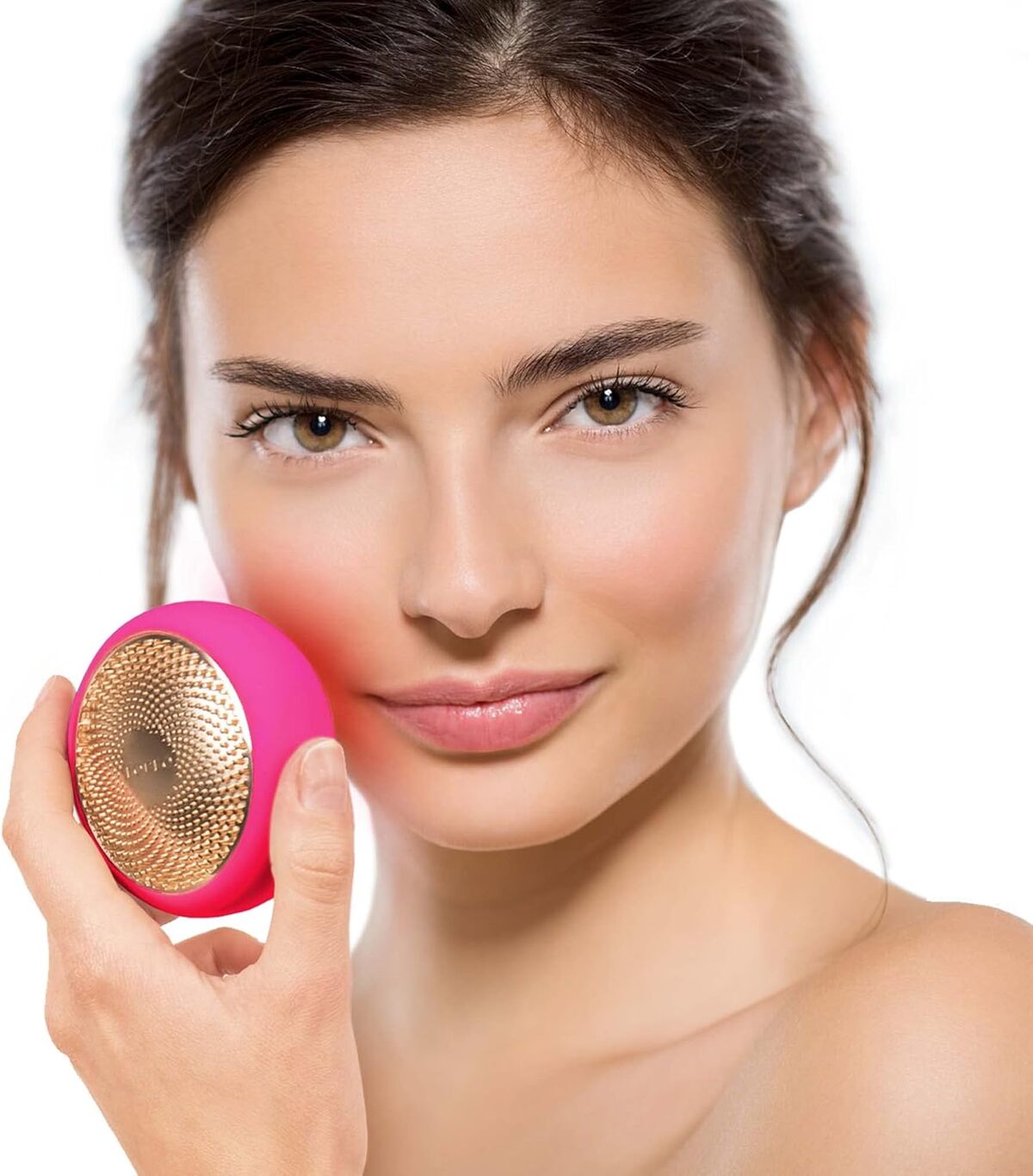 Test : foreo Ufo masque led visage, soin innovant fuchsia