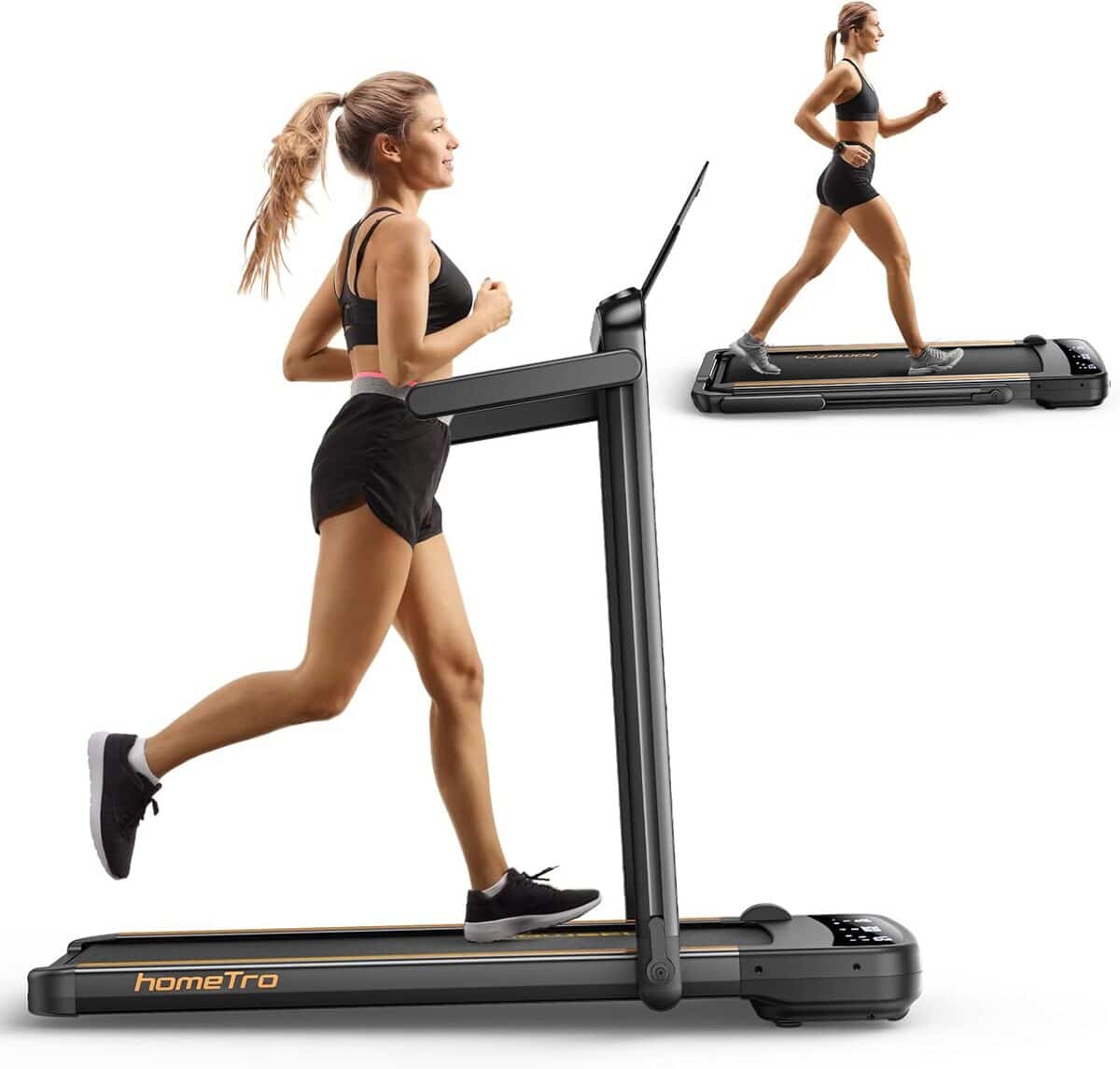 Test : homeTro tapis de course 2, 5 HP pliable, performant et compact