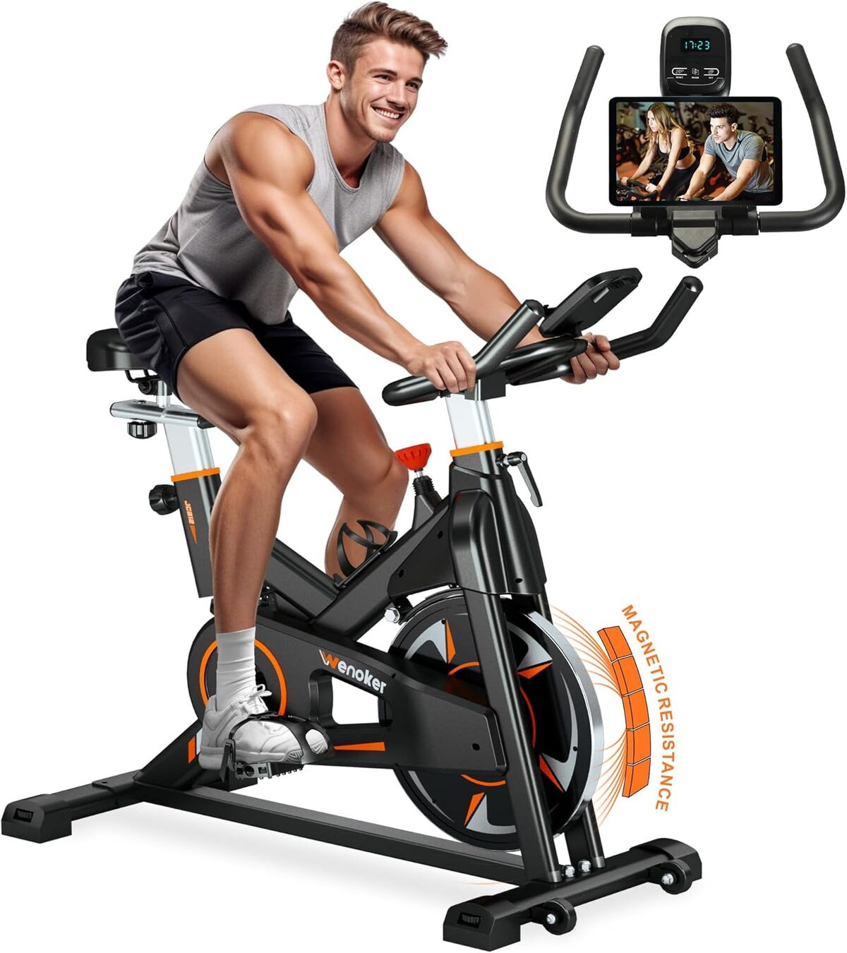 Test Wenoker : vélo d'appartement à résistance magnétique pour un cardio à domicile