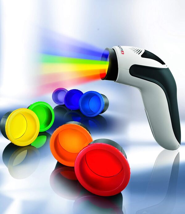 BIOPTRON COLOR LIGHT THERAPY SET LE SET COMPLET POUR LE CORPS ET L'ESPRIT adapté à Bioptron MedAll