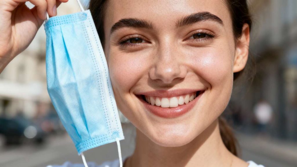 Prévenir l'acné lié au masque : conseils de Nivea pour votre visage