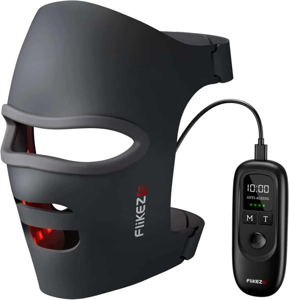 Test Flikeze masque LED visage : luminothérapie anti-âge et anti-acné