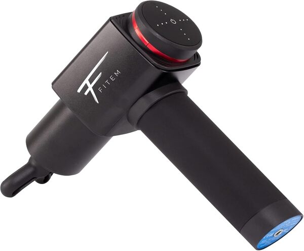 Fitem Combo Massage Gun et Ventouses de Massage – Soulage douleurs musculaires dos, jambes, mollets, épaules, bras (Gun + Ventouse)