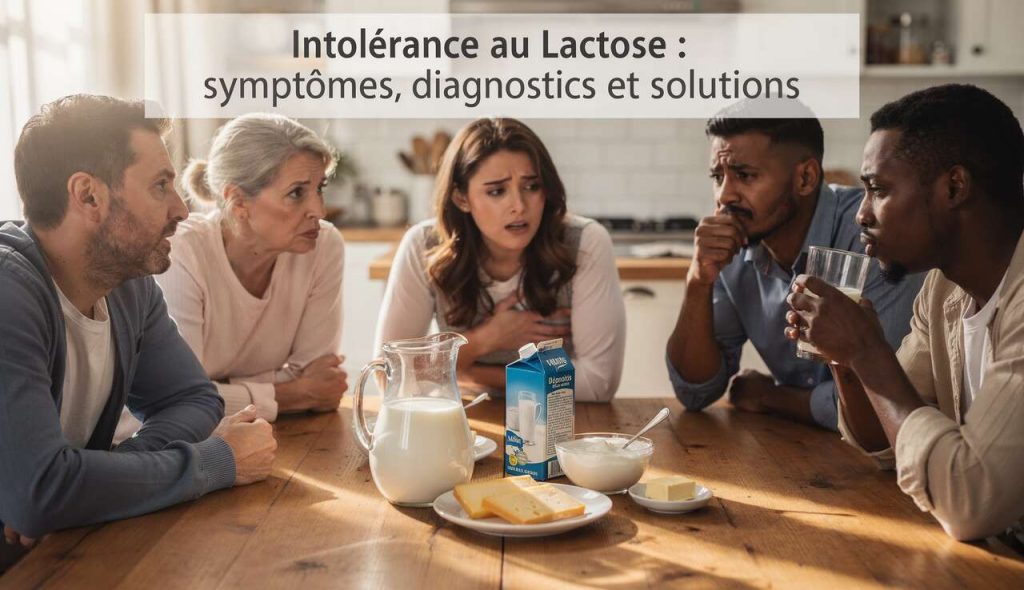 Intolérance au lactose : symptômes, diagnostics et solutions