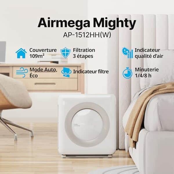 Découvrez comment le Coway Mighty AP-1512hh assure une purification de l'air efficace et performante. Améliorez la qualité de votre environnement intérieur dès maintenant.