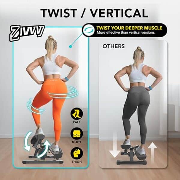Découvrez tout sur le stepper ZIWWVY : performance silencieuse, résistance ajustable et pratique pour vos entraînements à domicile.