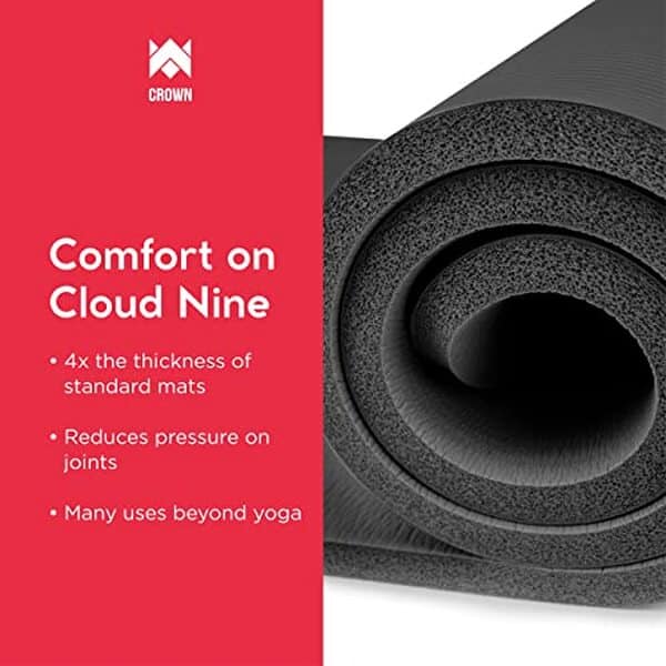 Découvrez notre test du tapis d'exercice extra épais de Crown Sporting Goods. Parfait pour le yoga et le pilates, ce tapis de 2, 5 cm d'épaisseur offre confort et stabilité. Incontournable pour améliorer votre pratique sportive.