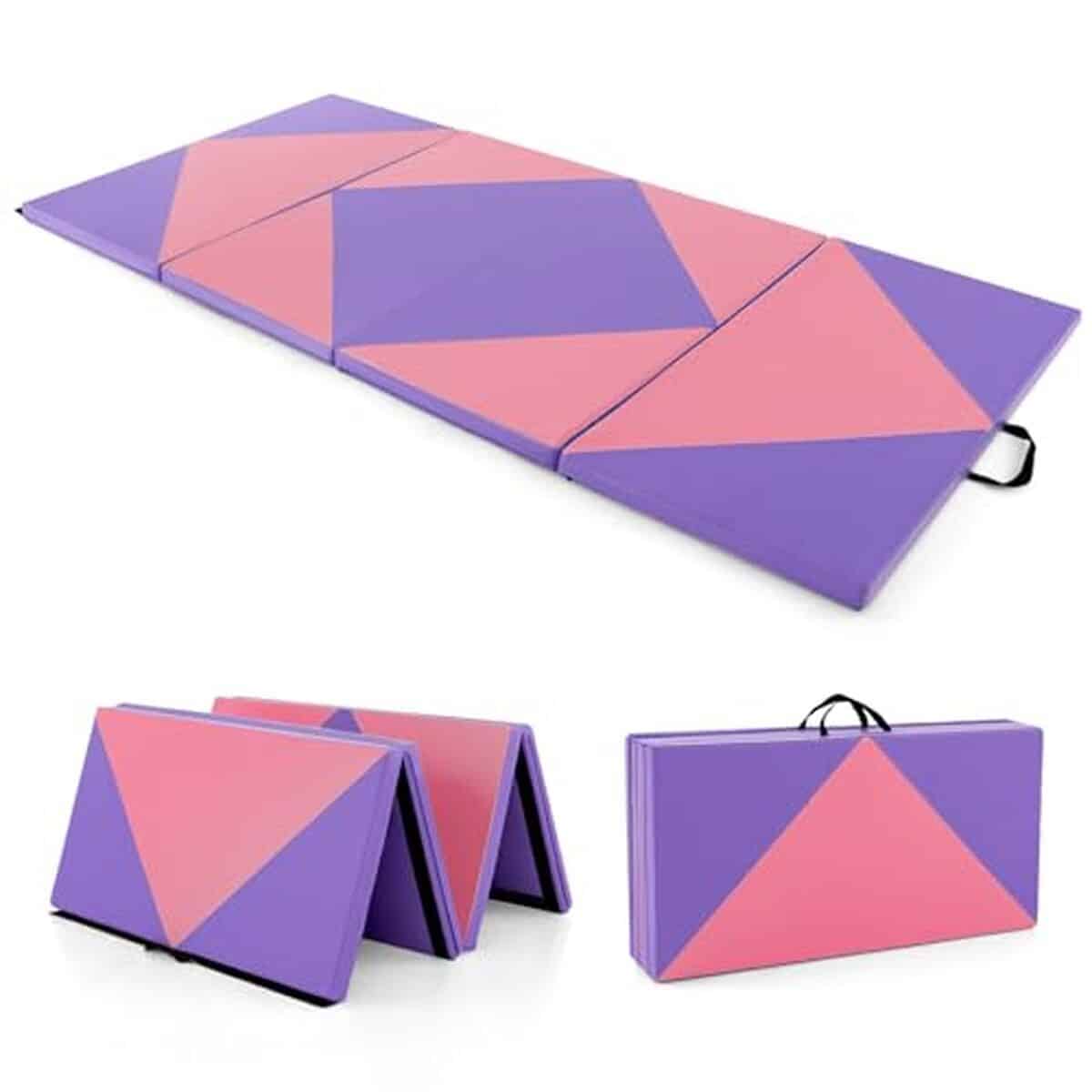 Test tapis de gym Goplus : pliable, épais et antidérapant