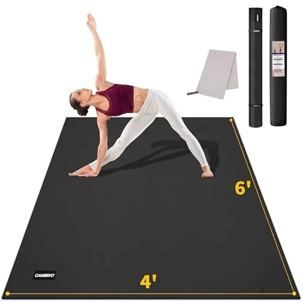 Test : tapis de sport Cambivo xxl 183x122 cm