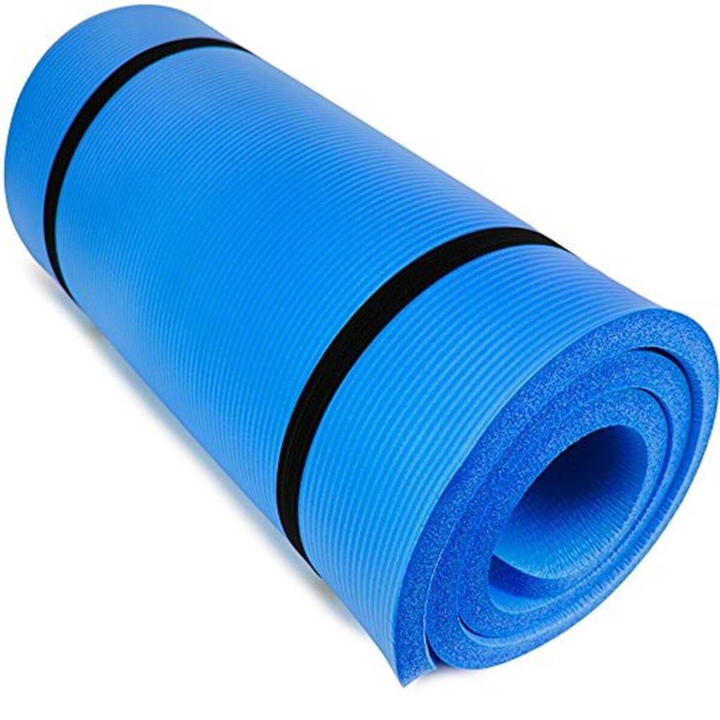 Test : tapis d'exercice extra épais Crown Sporting Goods 2, 5 cm pour yoga et pilates