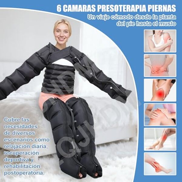 Découvrez notre test approfondi des bottes de pressothérapie 6 cavités réglables : performance, confort et résultats détaillés pour un bien-être optimal.