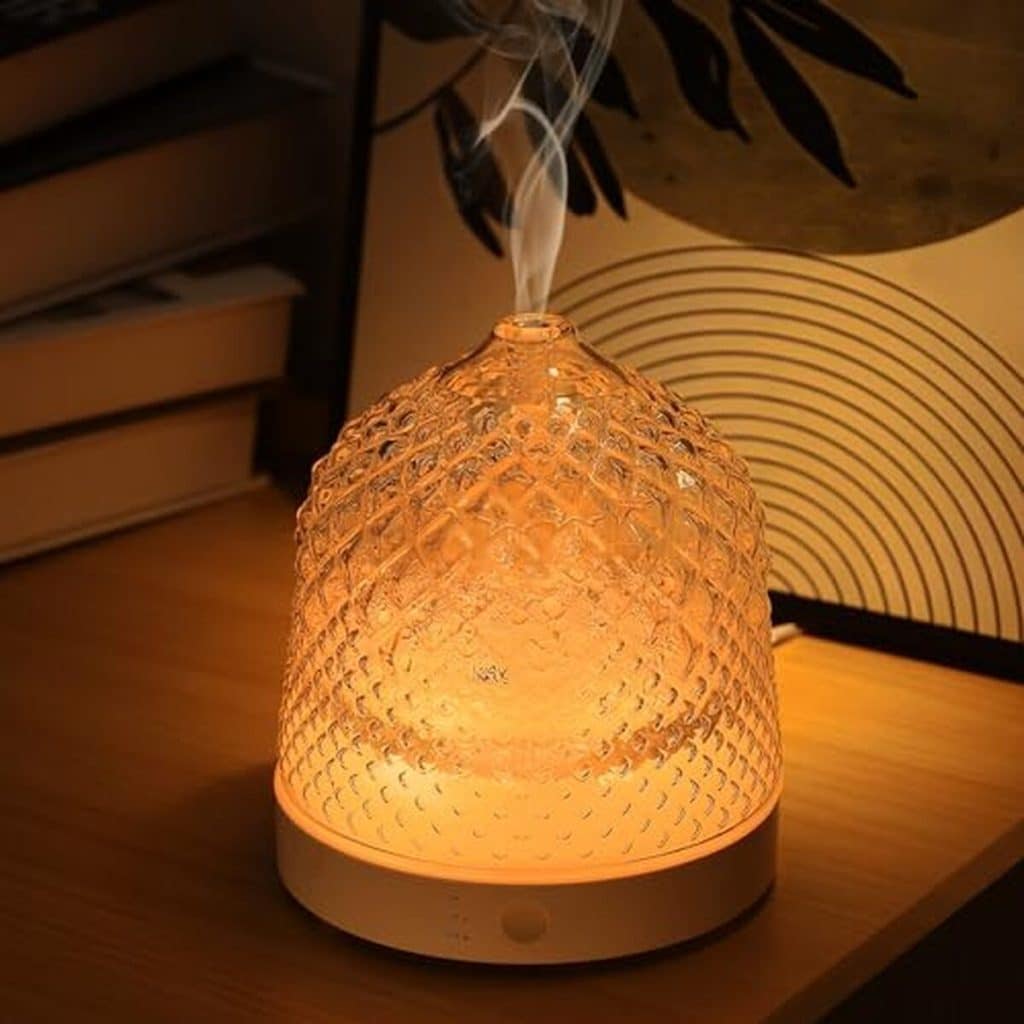 Test de l'humidificateur Lecdura : diffuseur à ultrasons en verre 200 ml
