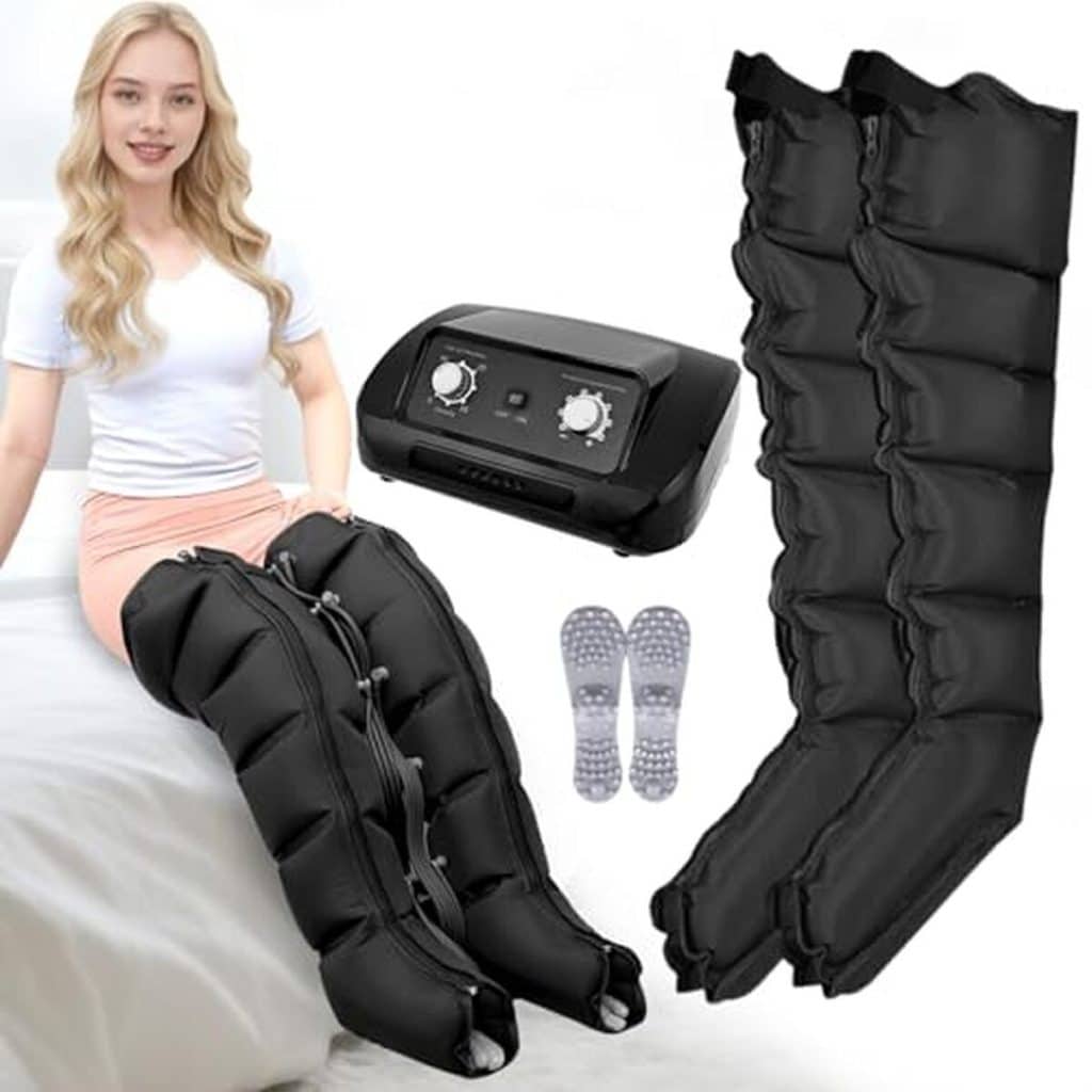 Test des bottes de pressothérapie 6 cavités réglables